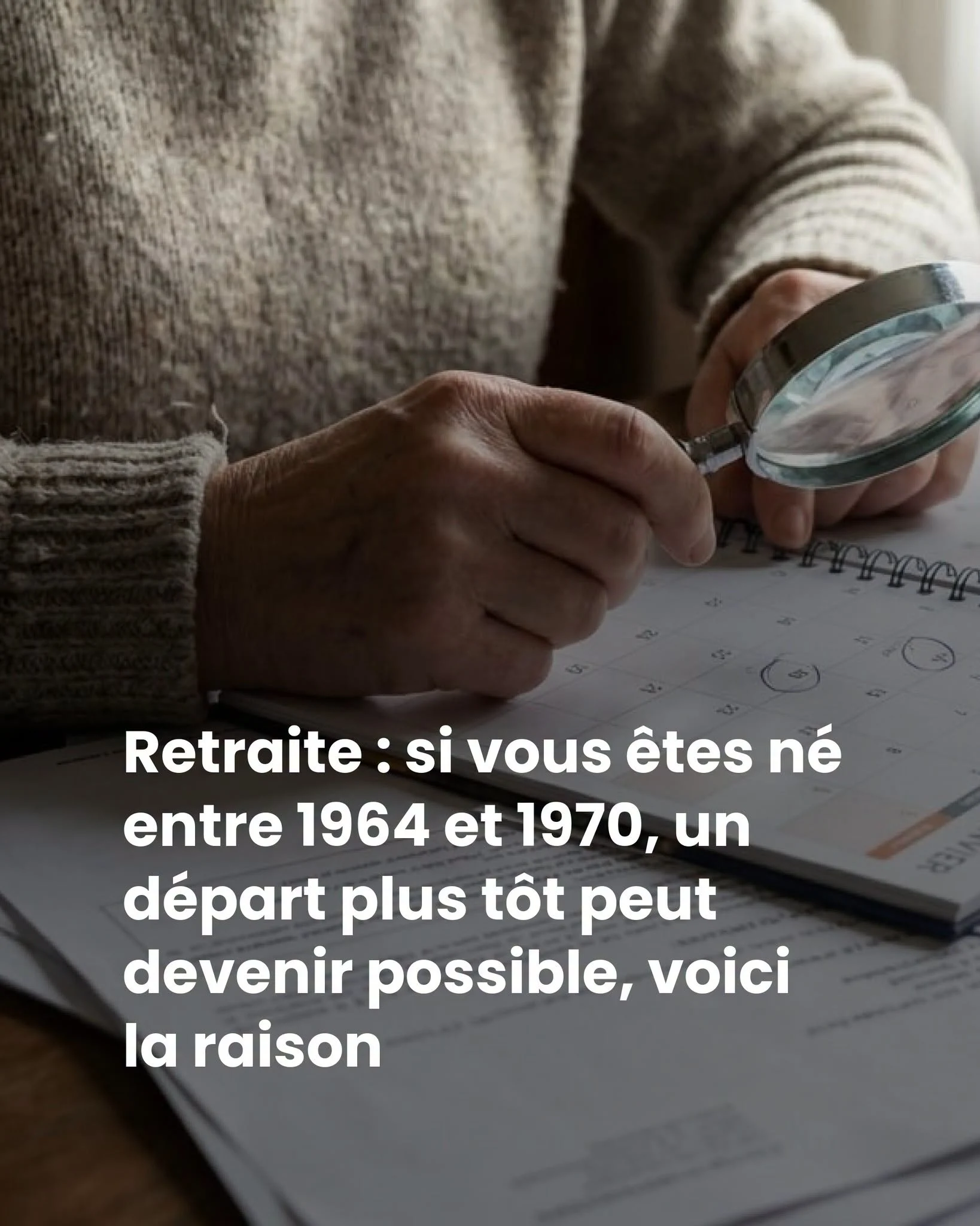 Retraite anticipée : ce qui change au 1er septembre pour les nés entre 1964 et 1970