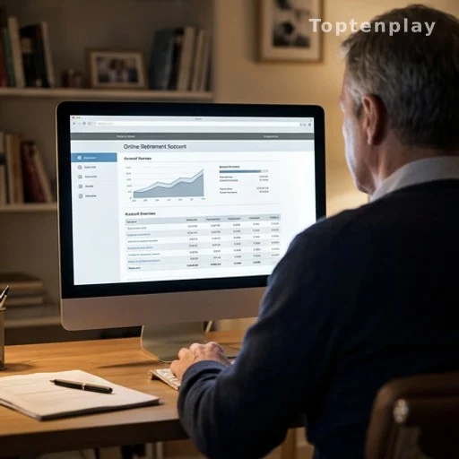 Consultation d'un relevé de carrière en ligne pour préparer sa retraite