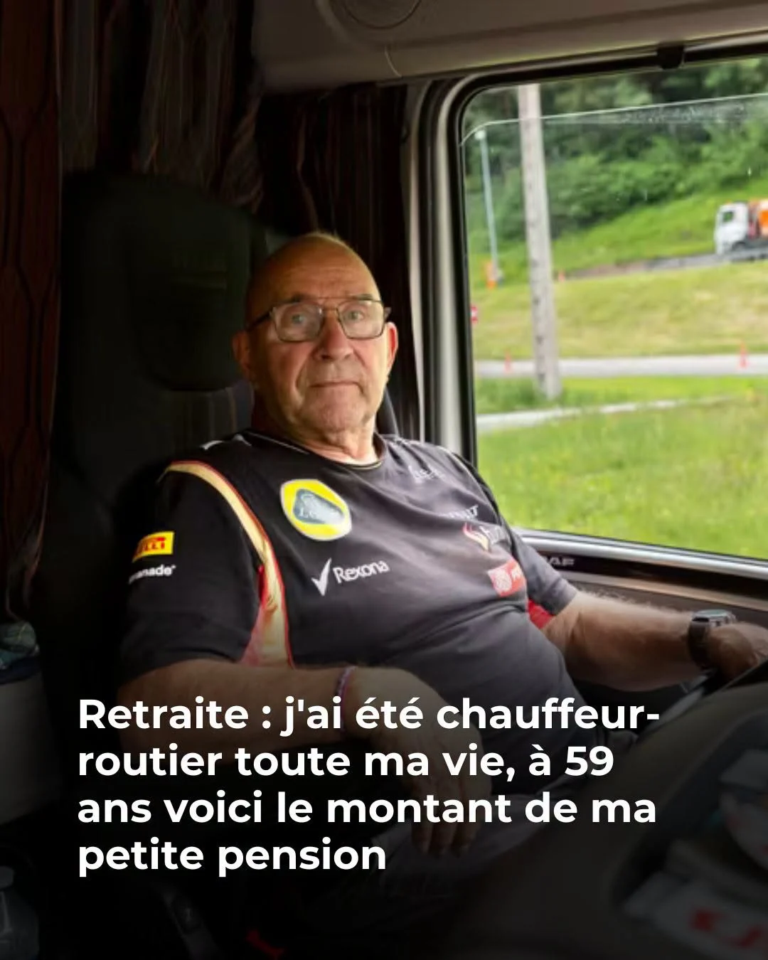 Retraite chauffeur-routier : 1 187 € par mois en moyenne, et un départ possible à 59 ans