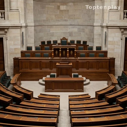 Hémicycle parlementaire français lors d'un débat sur la réforme de la retraite
