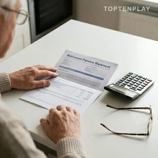 Relevé de pension de retraite avec calculatrice