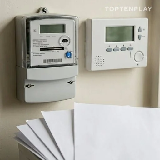 Compteur d’énergie et factures du foyer