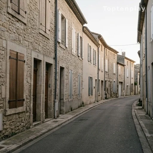 Rue calme d'Amiens, ville où réside Jean-Michel Trogneux frère de Brigitte Macron