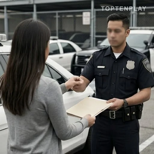 Remise de clés après saisie d’une voiture