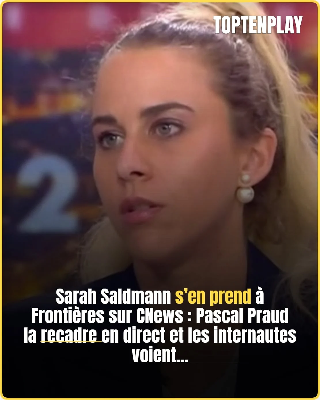 Sarah Saldmann face à Pascal Praud : le clash qui agite CNews