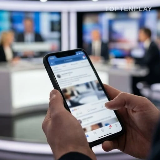 Réactions en ligne sur un débat télévisé