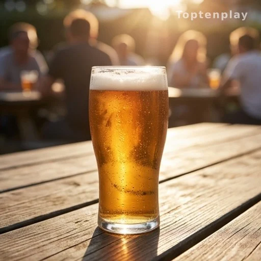 Verre de bière par temps chaud, boisson alcoolisée diurétique déconseillée