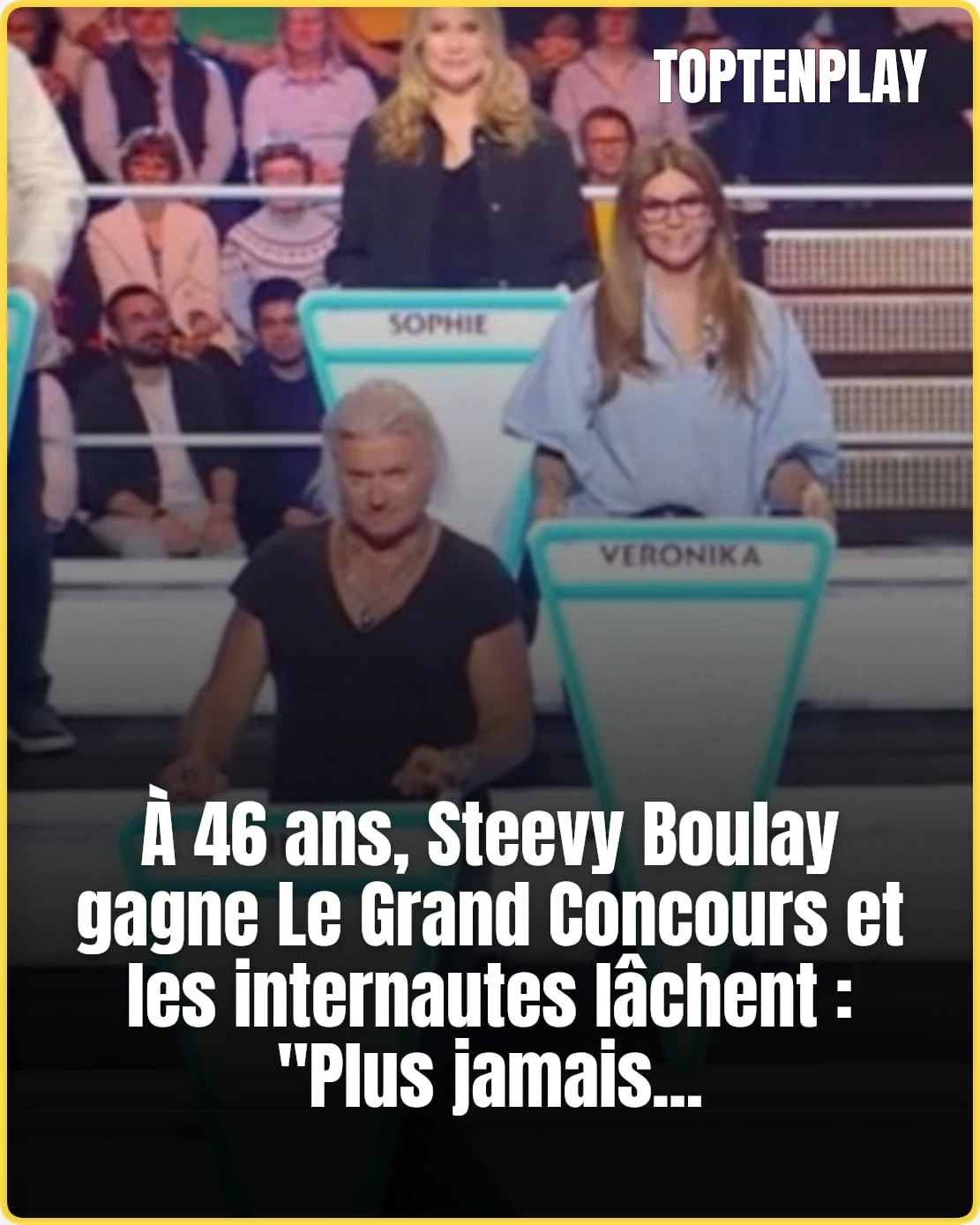 Steevy Boulay gagne avec 10 points et surprend les internautes
