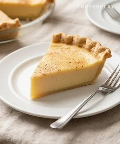 Tarte Custard Amish Crémeuse