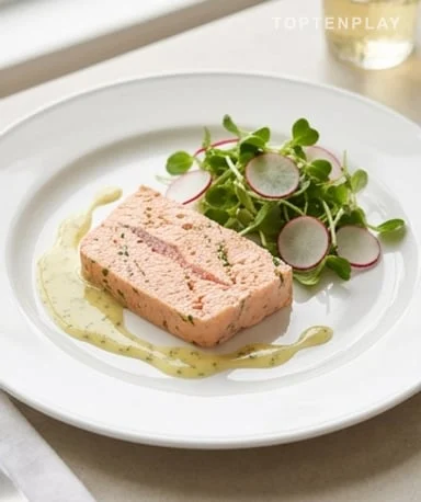 Terrine de Saumon aux Herbes Fraîches