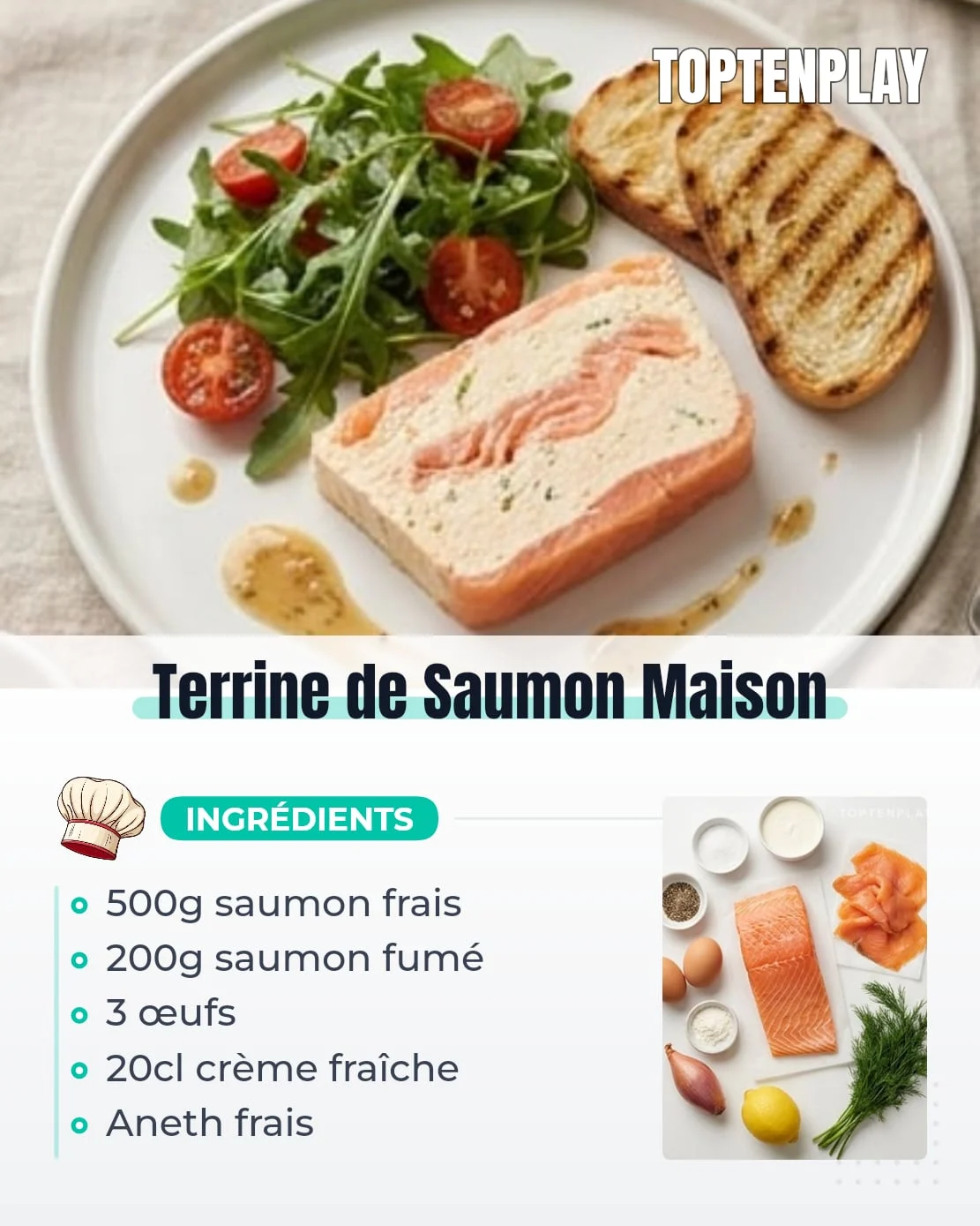 Terrine de Saumon Maison