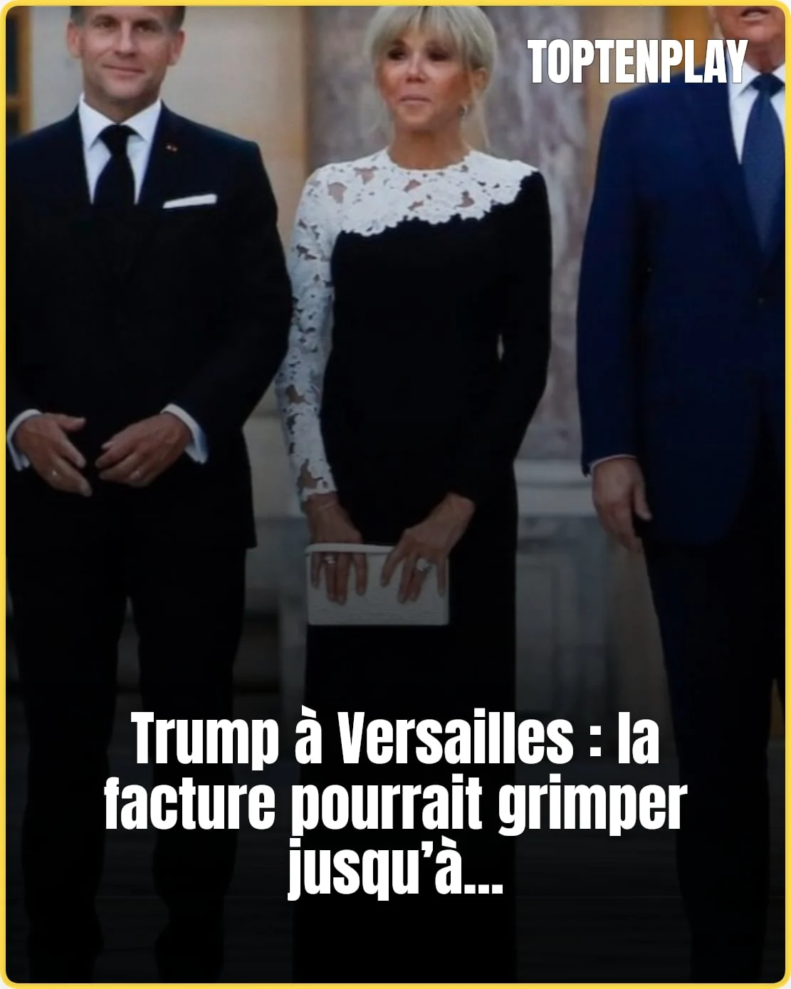 Trump à Versailles : la facture exacte reste inconnue
