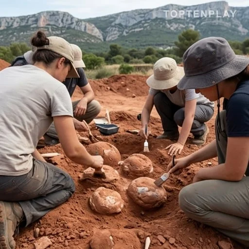 Fouilles encadrées près de la Sainte-Victoire