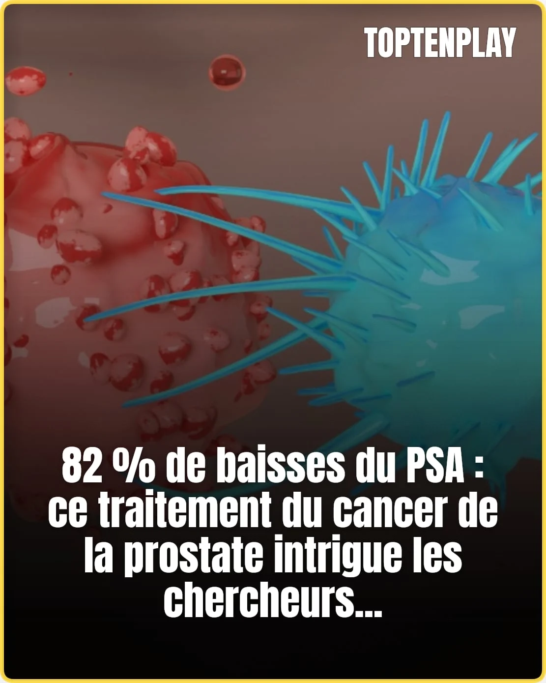 VIR-5500 : 82 % de baisses du PSA dans un essai précoce