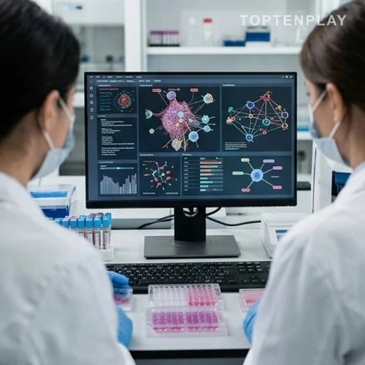 Recherche en immunothérapie dans un laboratoire