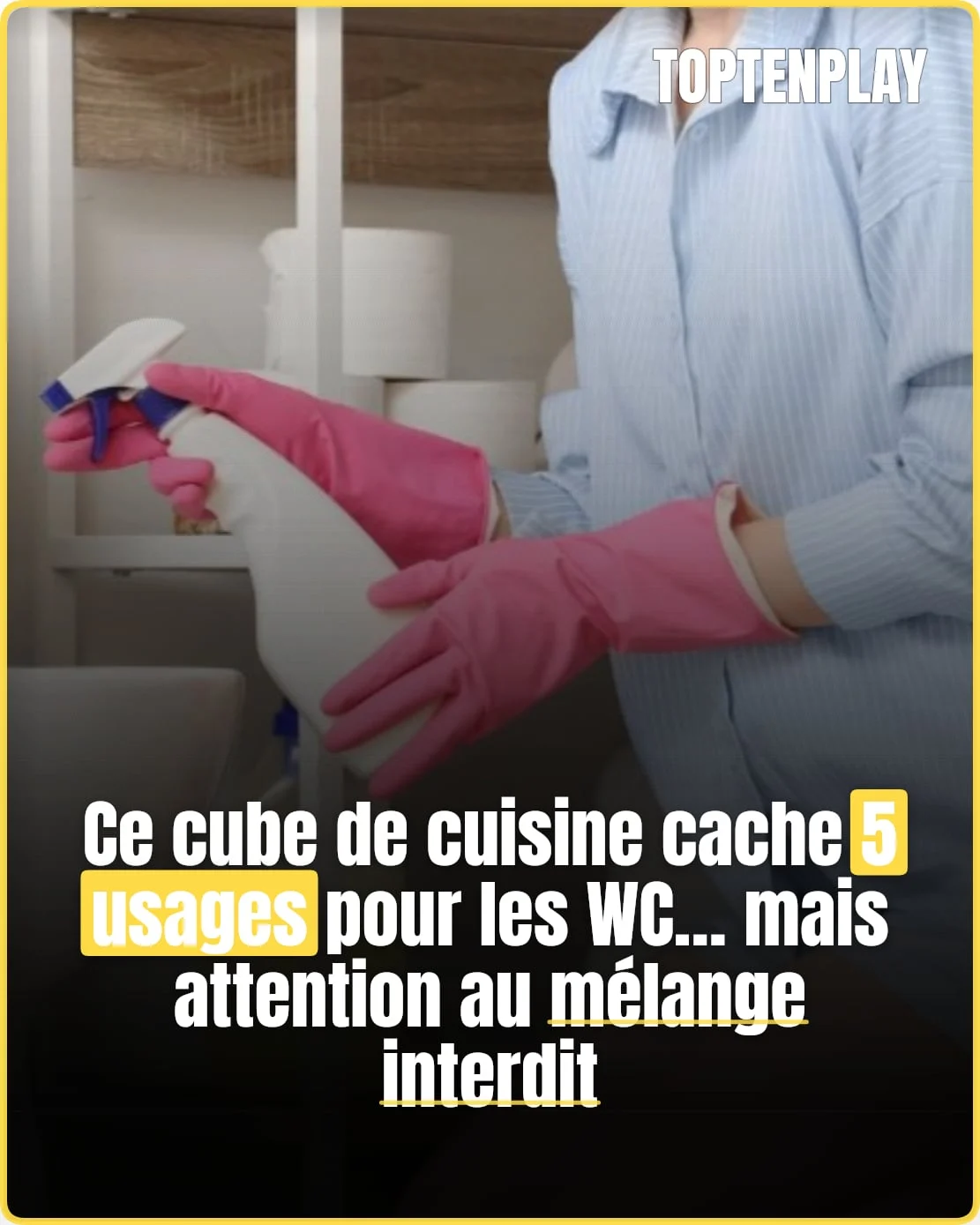 WC : 5 usages d’une pastille lave-vaisselle, avec précautions