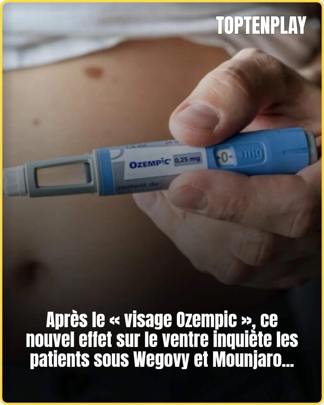 Wegovy, Mounjaro : ce que l’on sait du « ventre Ozempic »