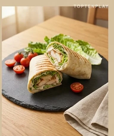 Grilled Chicken Caesar Wrap
