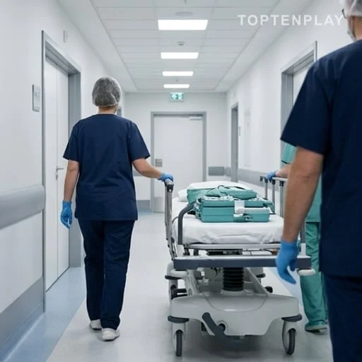 Préparation médicale avant une chirurgie à l’hôpital