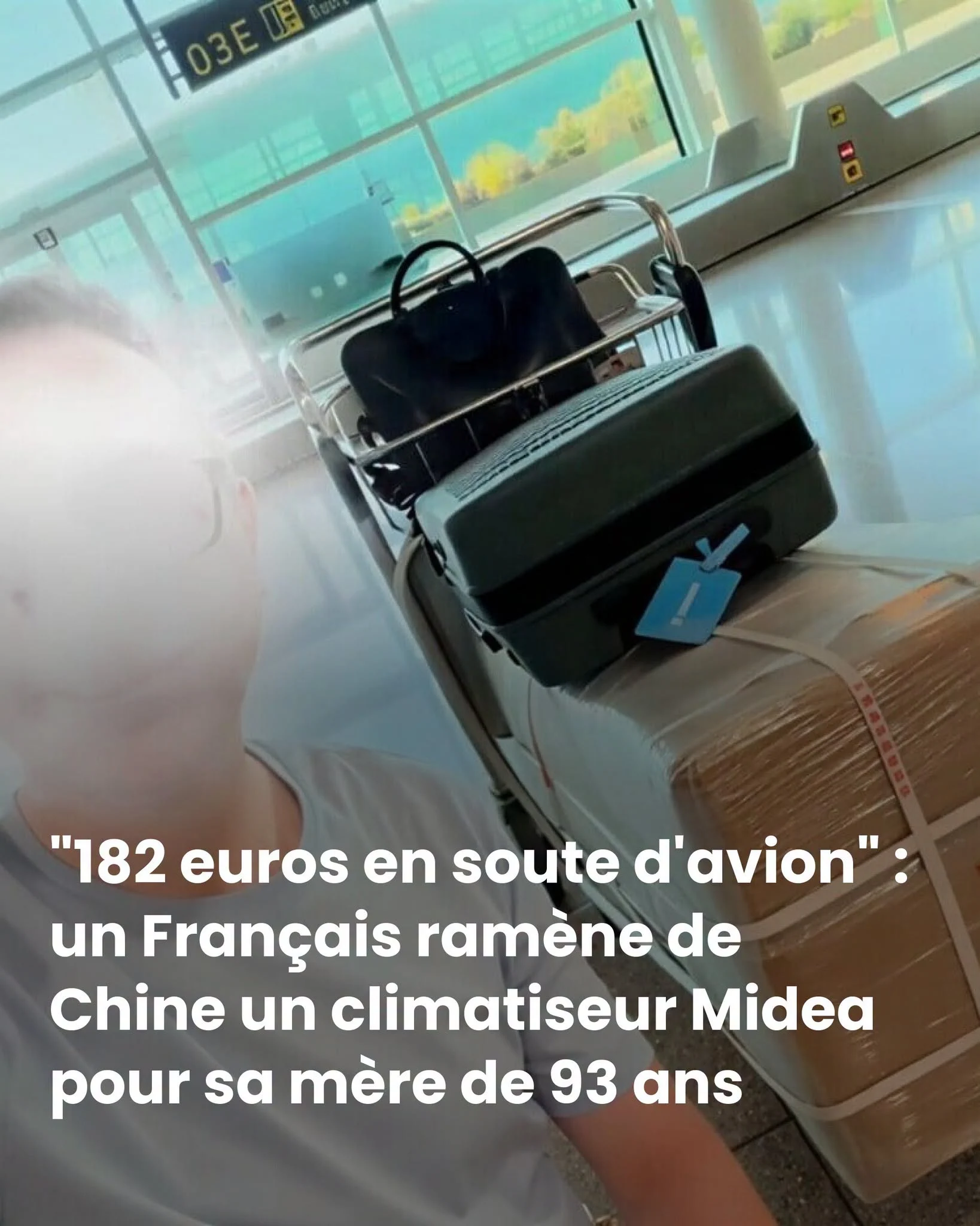 182 € et un climatiseur en soute: le périple d&rsquo;un Français depuis Shanghai