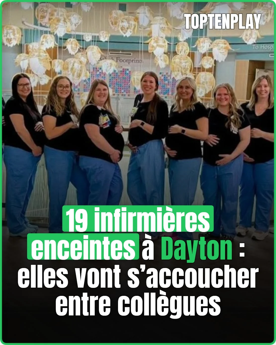 19 infirmières enceintes à la fois dans la même maternité