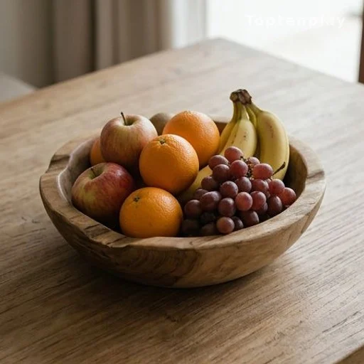 Bol de fruits crus illustrant un régime fruitarien restrictif
