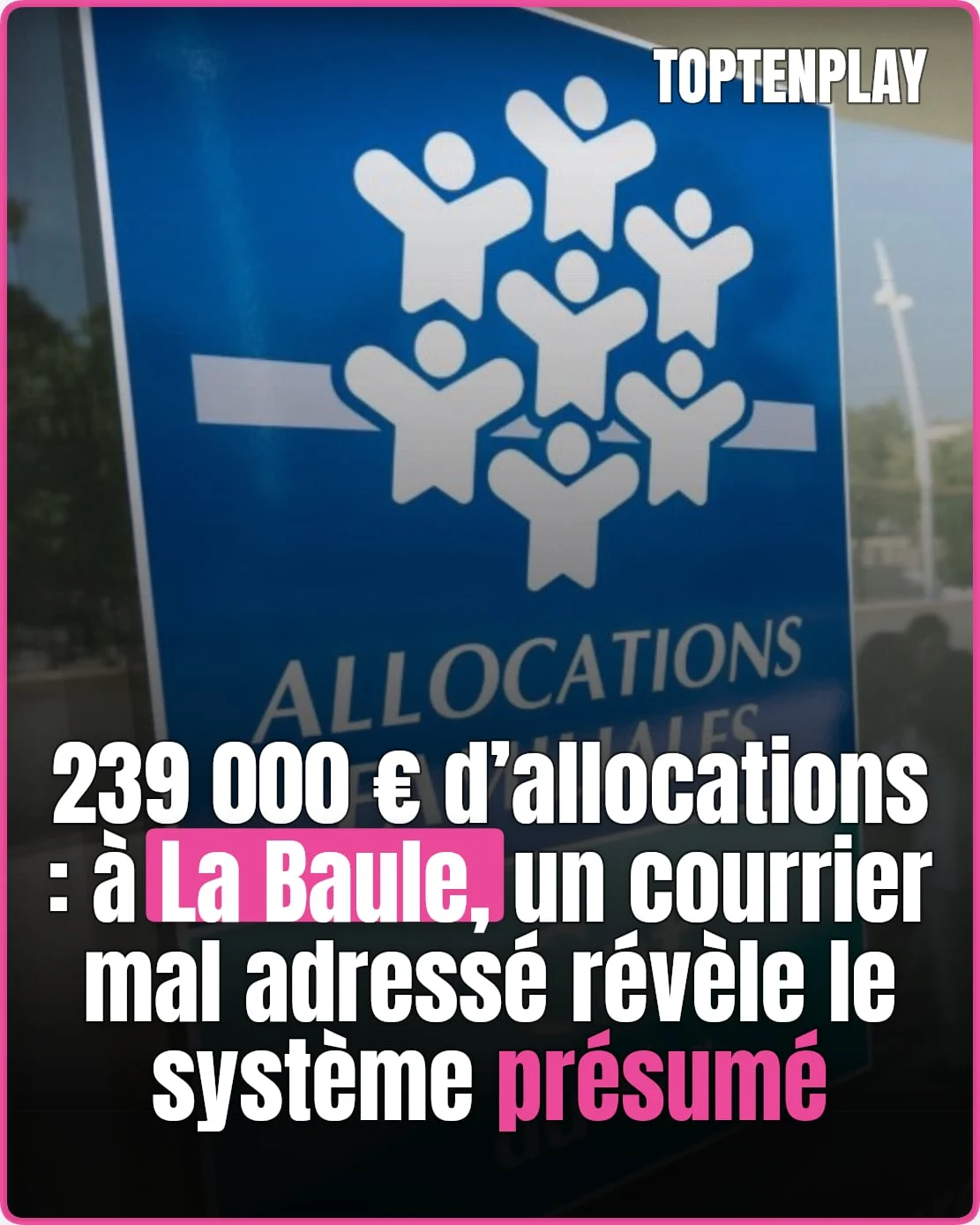 239 000 € d’allocations: l’enquête partie d’un mauvais courrier