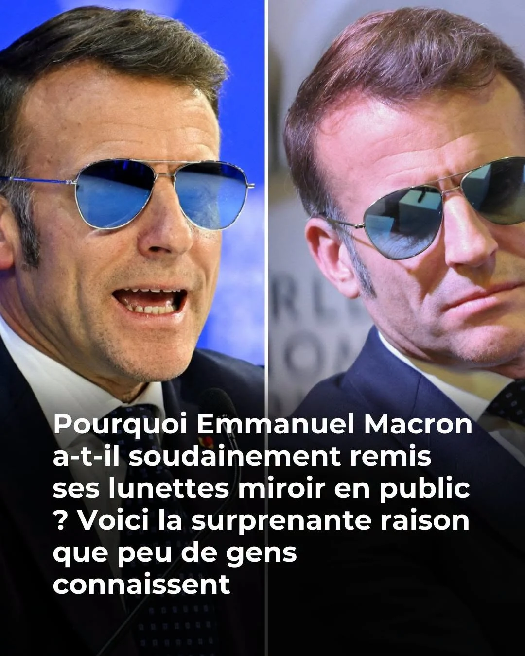 650 € et une doublure or: les lunettes de Macron relancent Henry Jullien
