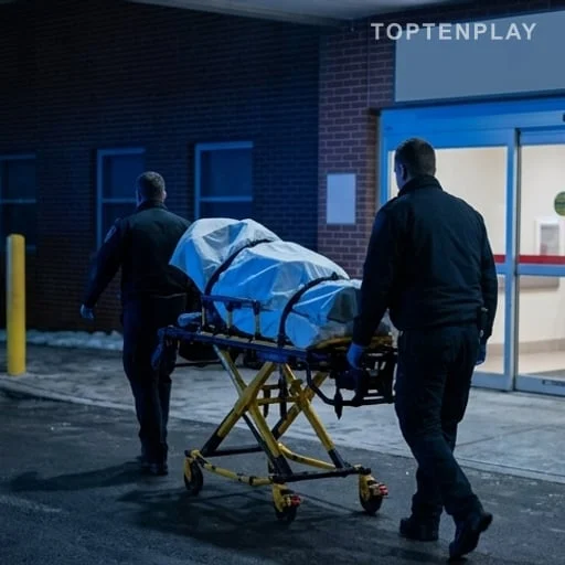 Secouristes devant des urgences pédiatriques pendant une intervention