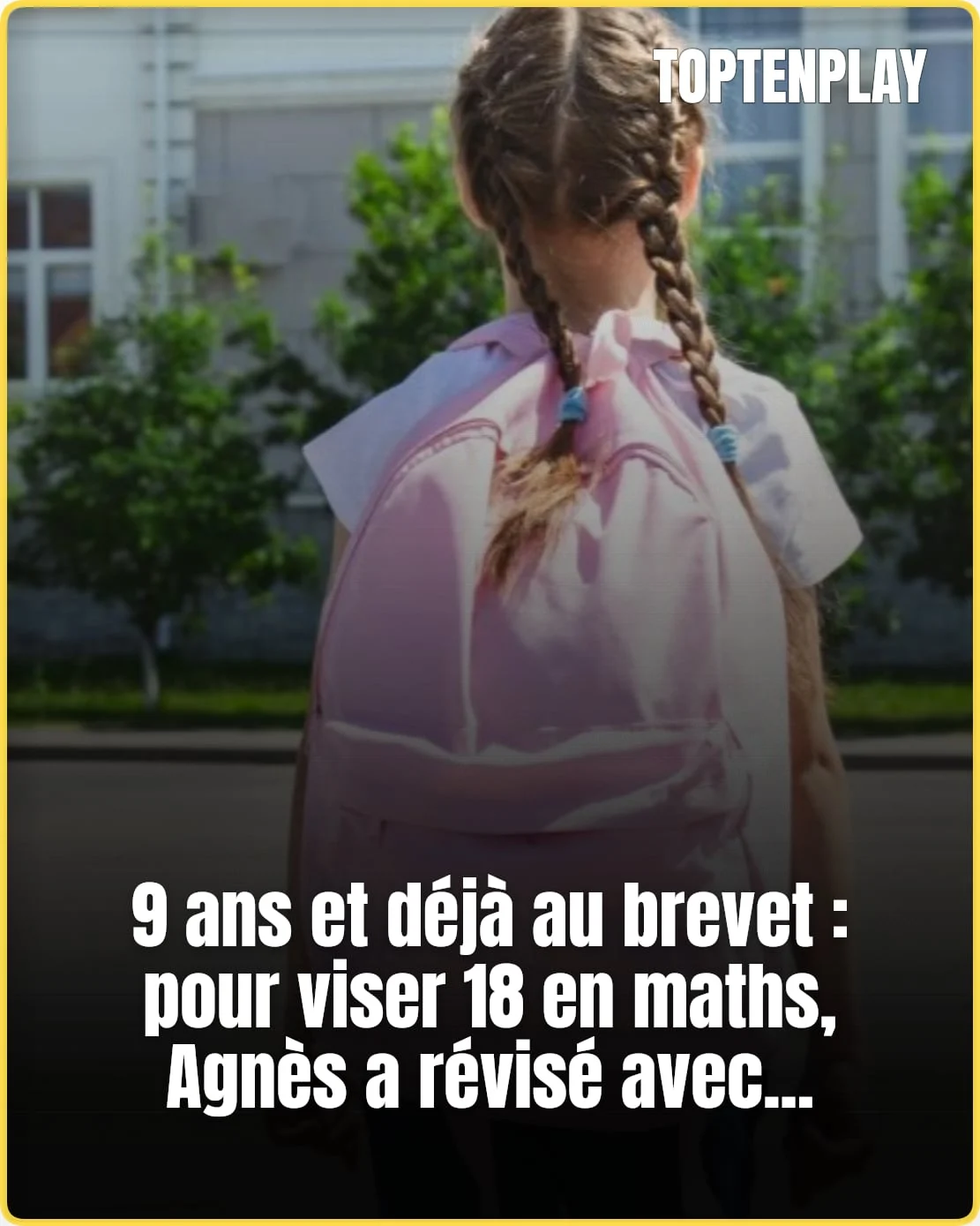 À 9 ans, Agnès vise 18/20 en maths avec des manuels de 1950
