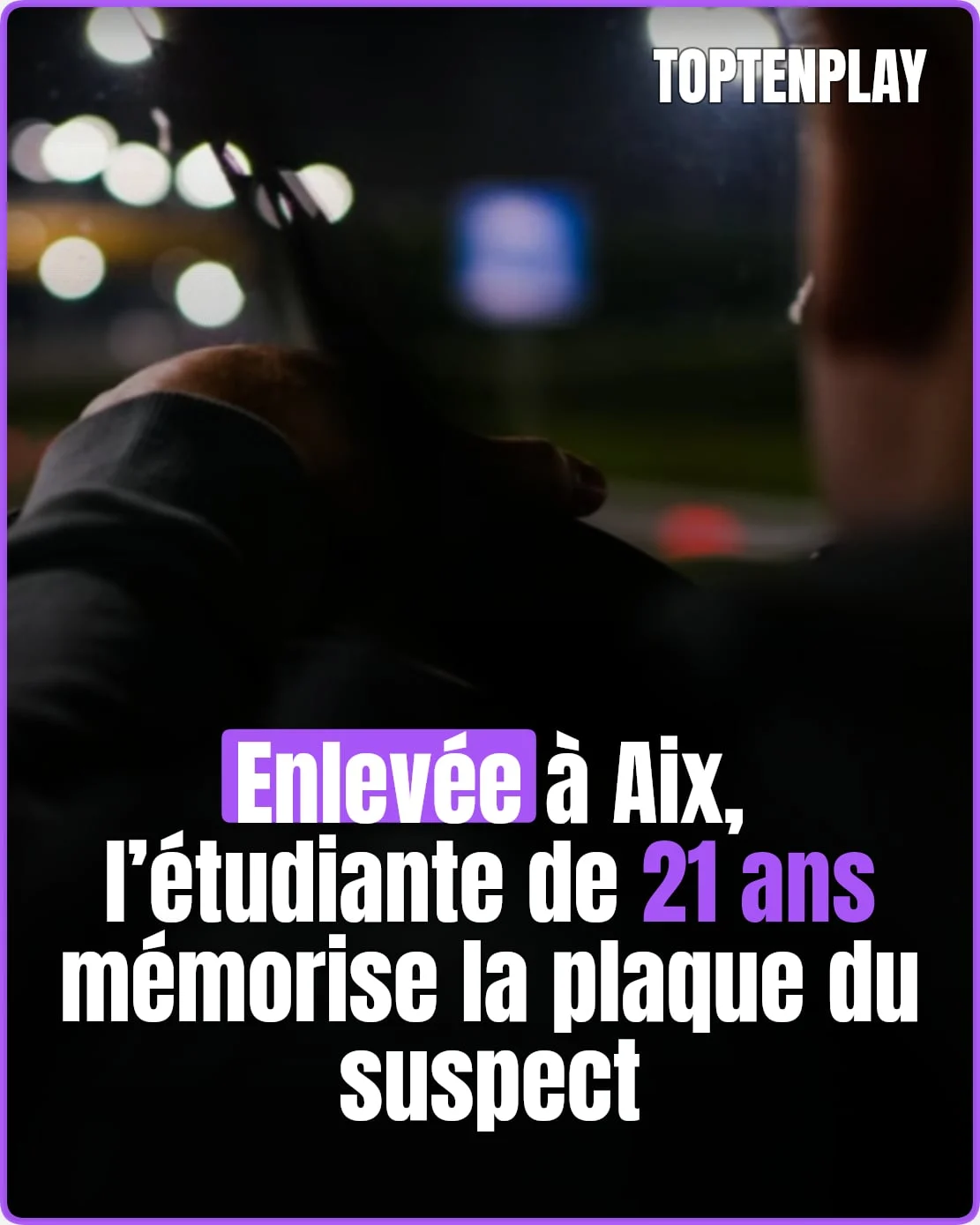 Aix: l’appel au 17 et une plaque mènent au suspect