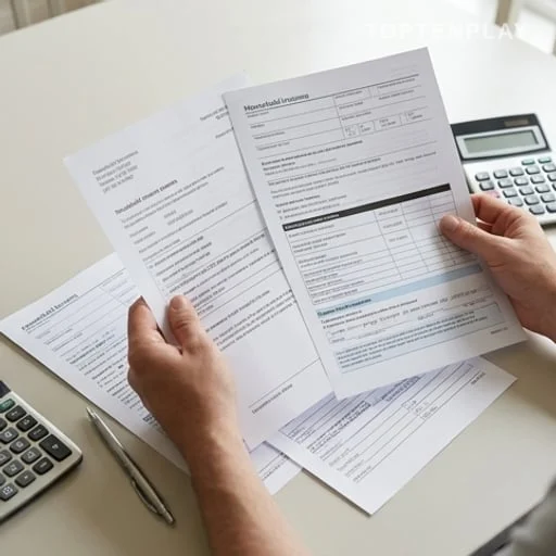 Calcul des ressources et des impôts d’un foyer