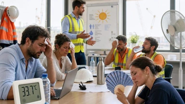 Canicule au travail: 33 °C ne suffisent pas pour partir