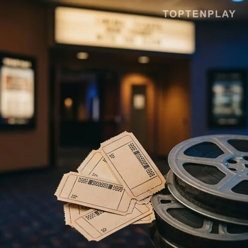 Billets de cinéma évoquant plus d’un million d’entrées