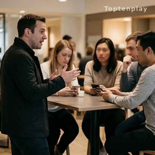 Personne monopolisant une discussion de groupe, manque de savoir-vivre