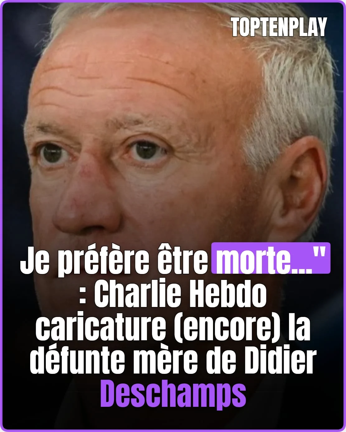 Charlie Hebdo publie un second dessin sur la mère de Deschamps