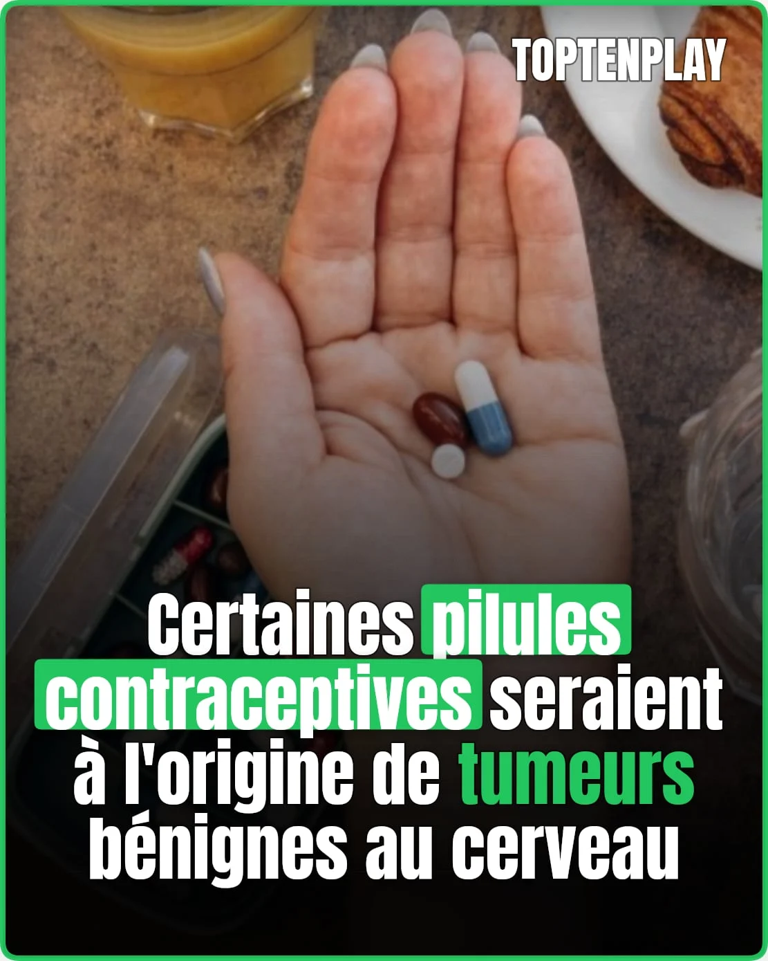 Contraception: un méningiome de plus pour 67 300 femmes