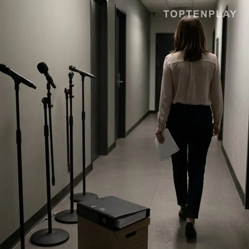 Animatrice de dos près de micros et dossier justice