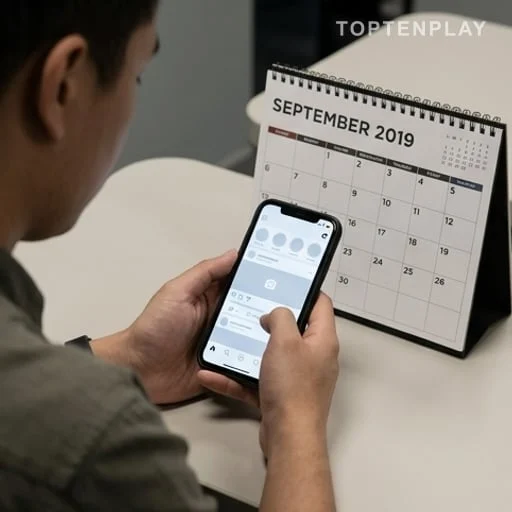 Publication sur smartphone datée de septembre 2019