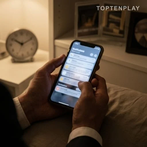 Téléphone affichant de nombreux messages après une dernière émission