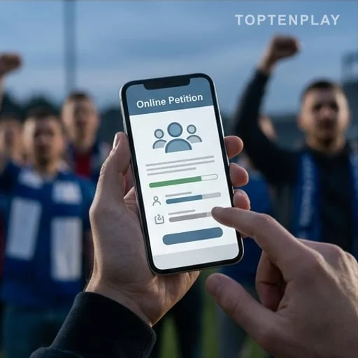 Supporter consultant une pétition en ligne sur téléphone