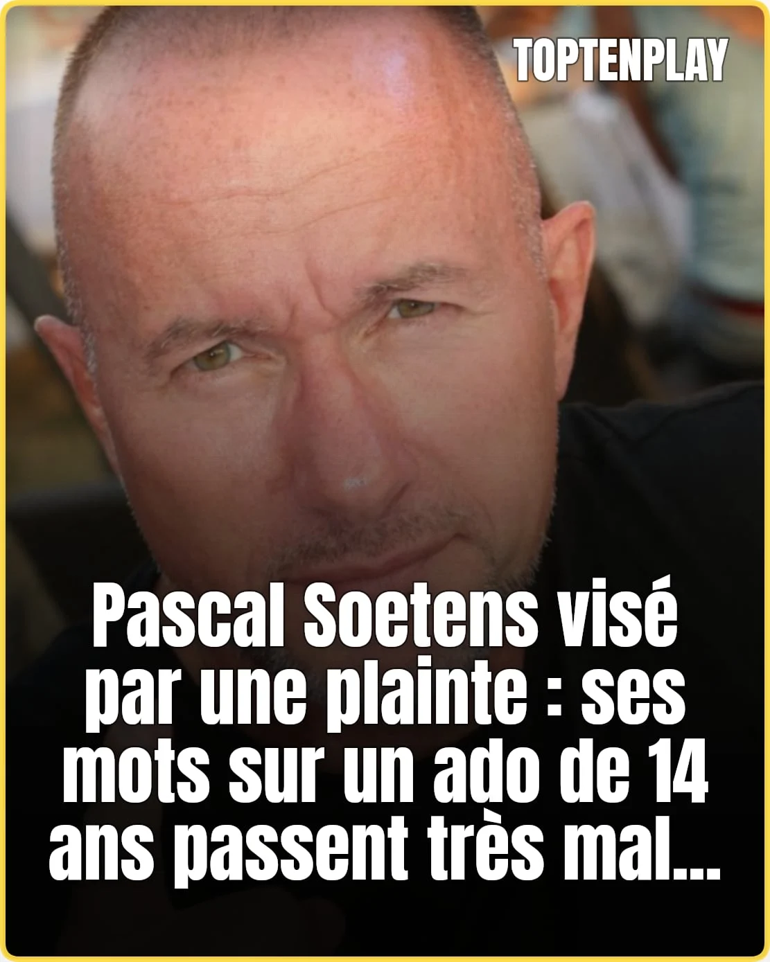 « Je regrette sincèrement »: Pascal Soetens face à la plainte