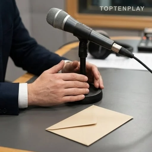 Micro radio et enveloppe de vote blanc