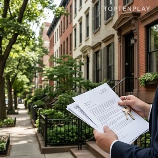 Immeuble résidentiel et dossier immobilier anonyme