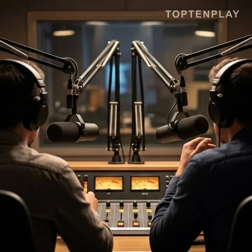Studio radio lié à une réglementation publicitaire