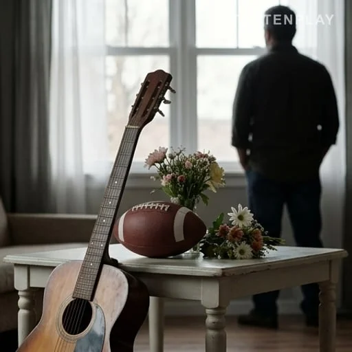 Guitare, ballon et hommage familial pour Louis