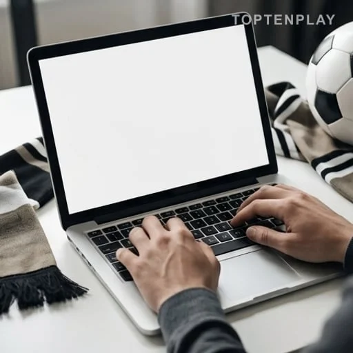 Mains remplissant une pétition en ligne sur ordinateur