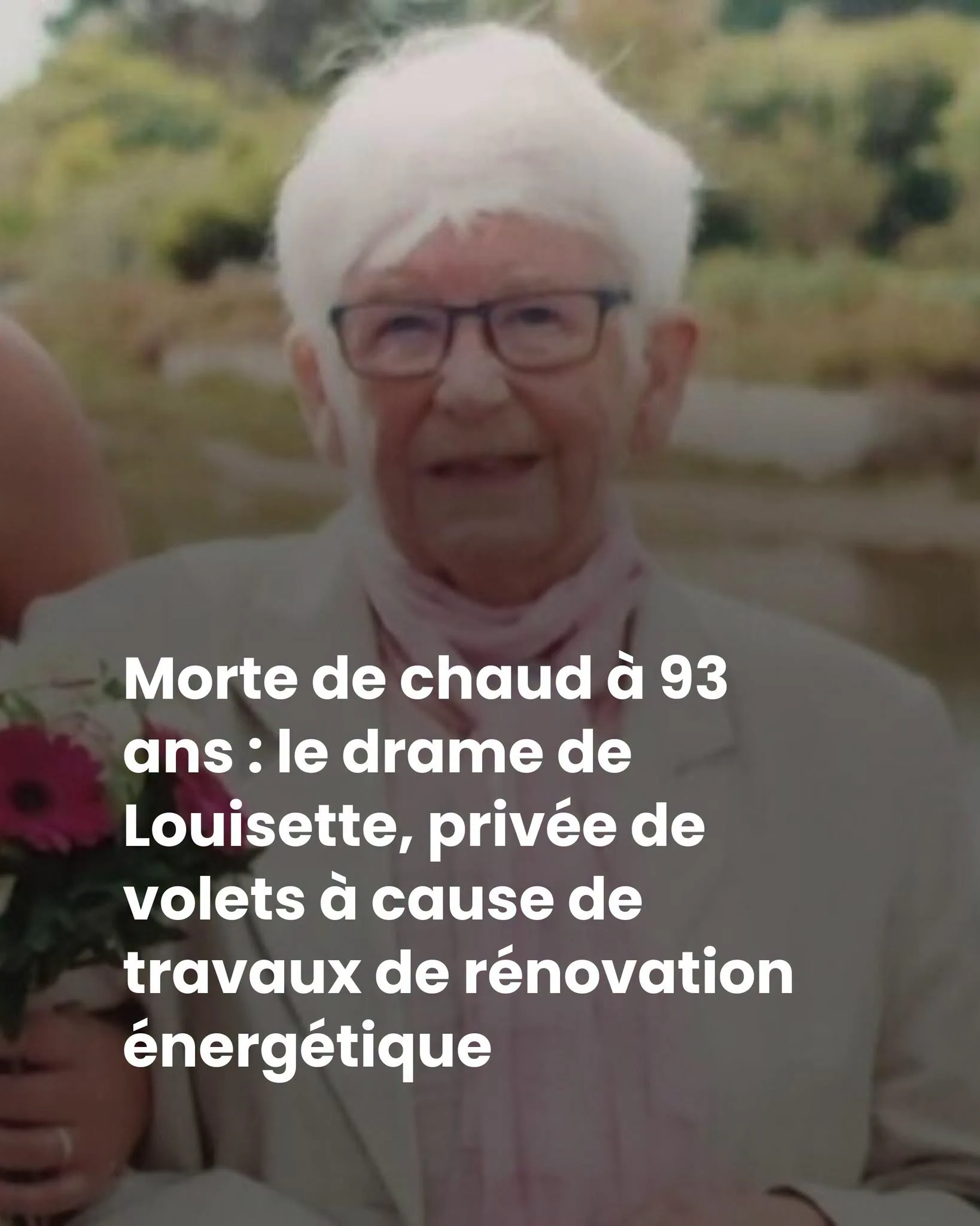 Morte à 93 ans dans un HLM à 34 °C, privée de volets depuis un an