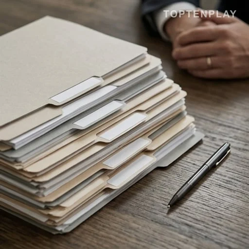 Dossiers de plaintes anonymes sur un bureau de justice