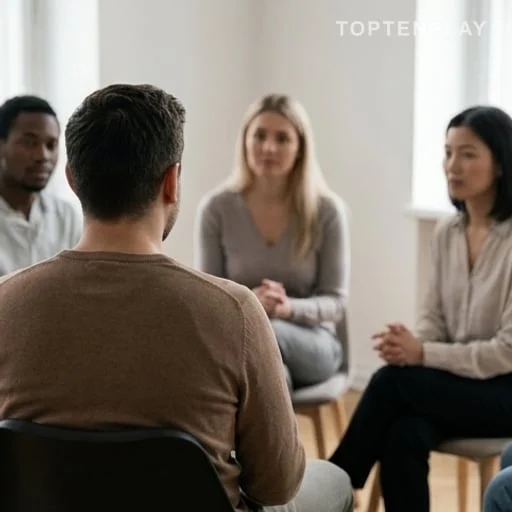 Personne adaptant sa voix pendant une conversation calme